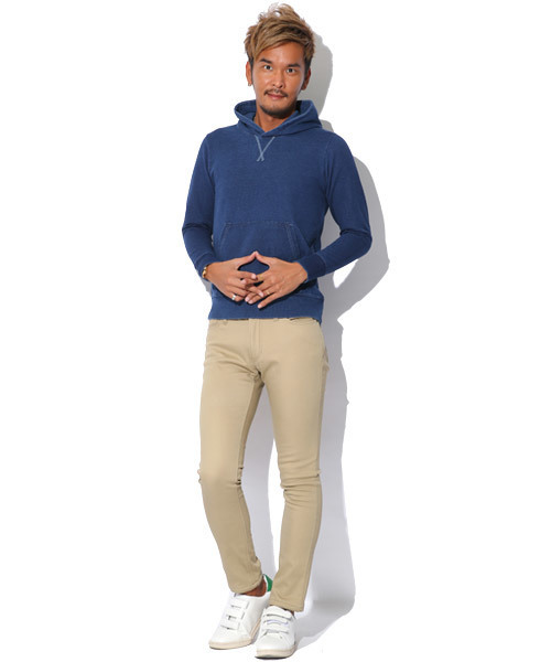 LUXSTYLE(ラグスタイル)の「裏シャギー ボンディング ストレッチ スキニーパンツ(その他パンツ・メンズ・ホワイト/ブラック/ベージュ/ネイビー/ワイン/カーキ/チャコール・S/M/L/XL)」の16枚目の写真
