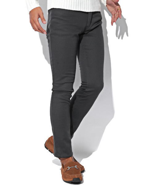 LUXSTYLE(ラグスタイル)の「裏シャギー ボンディング ストレッチ スキニーパンツ(その他パンツ・メンズ・ホワイト/ブラック/ベージュ/ネイビー/ワイン/カーキ/チャコール・S/M/L/XL)」の21枚目の写真