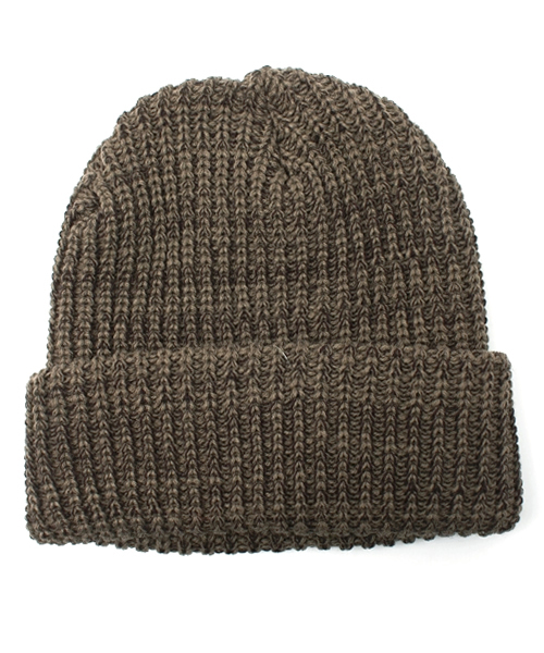 ROSE BUD(ローズバッド)の「(NY HAT) 4710 MARL LBJ (ニットキャップ/ビーニー・レディース・ブラック/バーガンディー/オリーブ・ONE SIZE)」の3枚目の写真