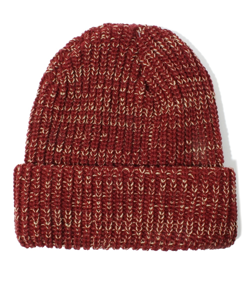 ROSE BUD(ローズバッド)の「(NY HAT) 4710 MARL LBJ (ニットキャップ/ビーニー・レディース・ブラック/バーガンディー/オリーブ・ONE SIZE)」の4枚目の写真