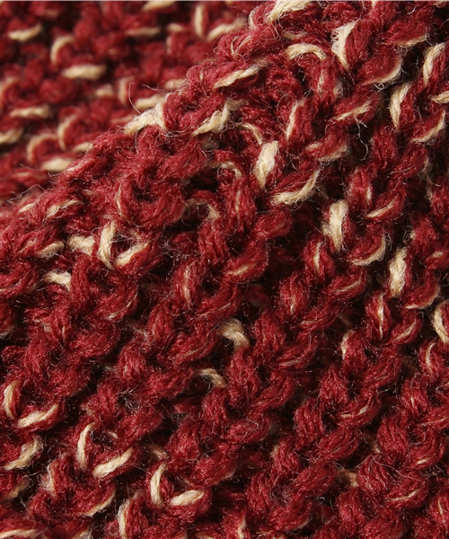 ROSE BUD(ローズバッド)の「(NY HAT) 4710 MARL LBJ (ニットキャップ/ビーニー・レディース・ブラック/バーガンディー/オリーブ・ONE SIZE)」の6枚目の写真