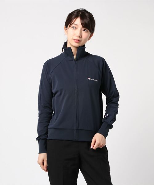 Champion(チャンピオン)の「【Champion/チャンピオン】レディース アクティブスタイル フルジップジャケット(その他アウター・レディース・ホワイト/ブラック/ダークグリーン/ネイビー/グレー・MEDIUM/LARGE)」の5枚目の写真