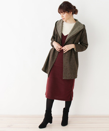 3点セット!アウター&キャミワンピース&プルオーバーセット