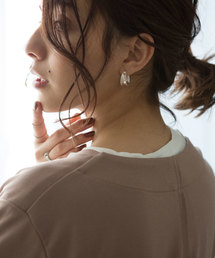 marjour | WIDE HOOP PIERCE(ピアス（両耳用）)