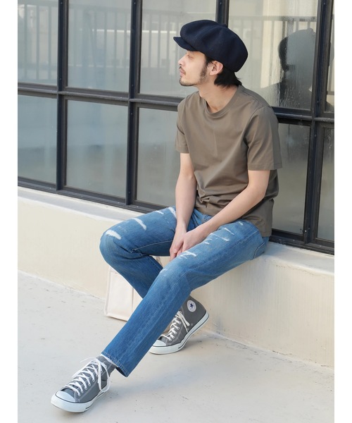 CRAFT STANDARD BOUTIQUE（クラフトスタンダードブティック）の「ストレ-トデニムリメイクパンツ ☆○（デニムパンツ・メンズ・ブルー系その他・S/M/L）」の9枚目の写真