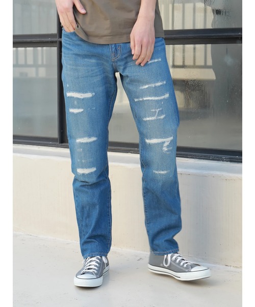 CRAFT STANDARD BOUTIQUE（クラフトスタンダードブティック）の「ストレ-トデニムリメイクパンツ ☆○（デニムパンツ・メンズ・ブルー系その他・S/M/L）」の22枚目の写真