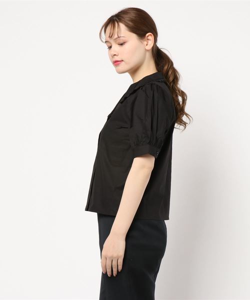 one after another NICE CLAUP(ワンアフターアナザーナイスクラップ)の「ハートレース ブラウス(シャツ/ブラウス・レディース・ブラック/ベージュ/オフホワイト・FREE)」の16枚目の写真