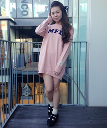 MILKFED. | SWEAT LOOSE DRESS(ワンピース)