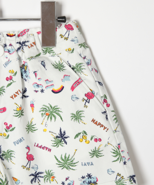 GLOBAL WORK（グローバルワーク）の「【キッズ】プリントコンパクトショートパンツ/825980（その他パンツ・キッズ・ホワイト/ブラック/ネイビー・SMALL/MEDIUM/LARGE/X-LARGE/XX-LARGE）」の10枚目の写真