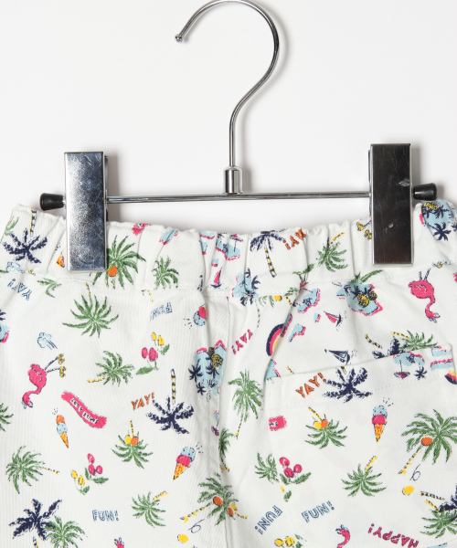 GLOBAL WORK（グローバルワーク）の「【キッズ】プリントコンパクトショートパンツ/825980（その他パンツ・キッズ・ホワイト/ブラック/ネイビー・SMALL/MEDIUM/LARGE/X-LARGE/XX-LARGE）」の7枚目の写真