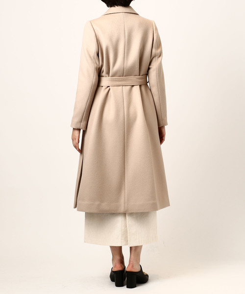 NINE（ナイン）の「ウールロングチェスターコート（チェスターコート