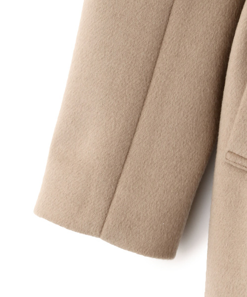 NINE（ナイン）の「ウールロングチェスターコート（チェスターコート