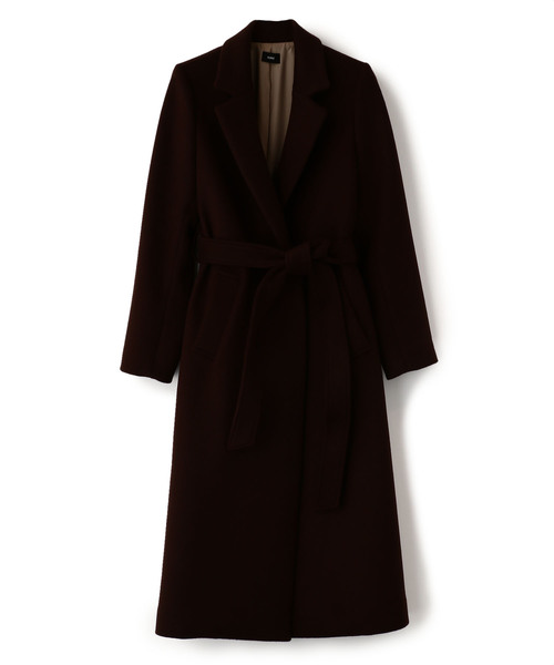 NINE（ナイン）の「ウールロングチェスターコート（チェスターコート