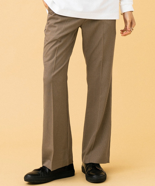 STUDIOUS フレア　ストレートスラックス ブラックサイズ2 フレアパンツ Straight Flare Jeans(1 BLACK): STUDIOUS: WOMENS｜ STUDIOUS