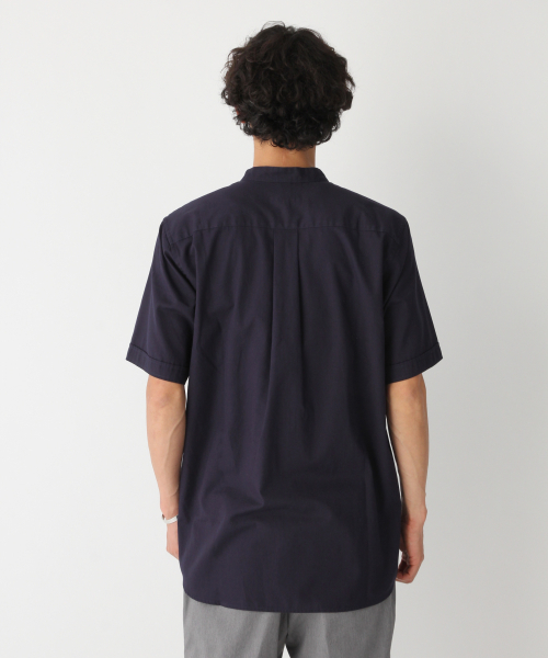 GLOBAL WORK（グローバルワーク）の「パナマバンドカラーシャツ/840002（シャツ/ブラウス・メンズ・ライトグリーン/ホワイト/ネイビー/その他1/ベージュ・MEDIUM/SMALL/X-LARGE/LARGE）」の19枚目の写真