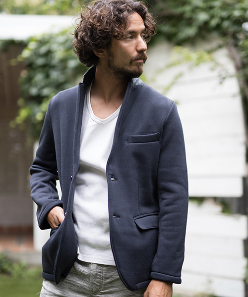 CAMBIO（カンビオ）の「mj6580-カルゼフリーステーラードジャケット