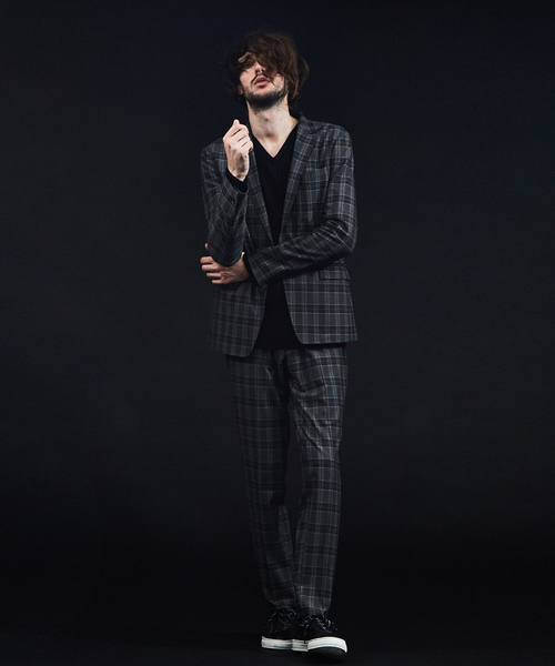 5351 POUR LES HOMMES(ゴーサンゴーイチプールオム)の「コスミカルウォームチェックパンツ(その他パンツ・メンズ・チャコールグレー・44/46/48)」の10枚目の写真