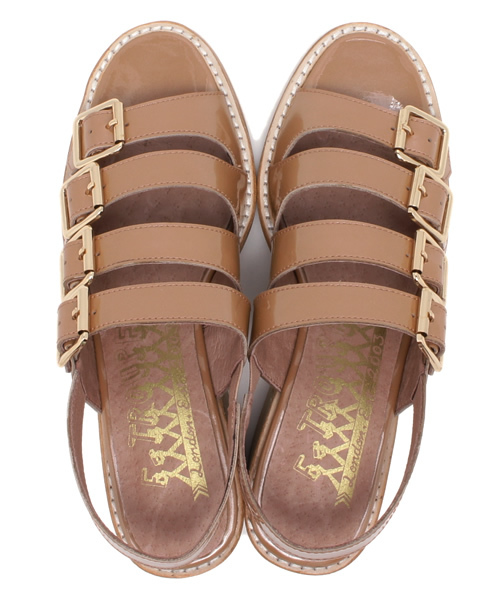 MIDWEST（ミッドウエスト）の「F-TROUPE エナメルサンダル（サンダル・レディース・ベージュ・38/36/37）」の8枚目の写真