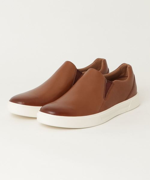 Unstructured(アンストラクチャー)の「Un Costa Step / アンコスタステップ (ブリティッシュタンレザー)(スリッポン・メンズ・ブラウン・6/8/10/9/8.5/9.5/6.5/7/7.5)」の1枚目の写真