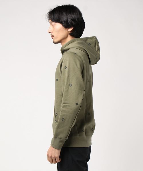 NIKE SB(ナイキエスビー)の「ダイアモンド AOP アイコン BV0881-222 パーカー(パーカー・メンズ・オリーブ・M/L/XL)」の2枚目の写真