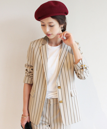 BEAUTY&YOUTH UNITED ARROWS | BYTU ∵レジメンストライプジャケット(テーラードジャケット)