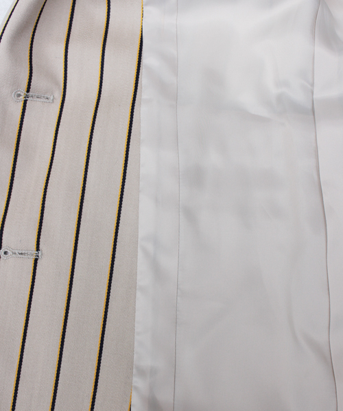 BEAUTY&YOUTH UNITED ARROWS（ビューティーアンドユースユナイテッドアローズ）の「BYTU ∵レジメンストライプジャケット◆（テーラードジャケット・レディース・ナチュラル・38/36）」の9枚目の写真