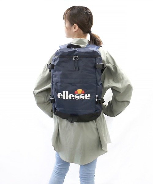 ellesse(エレッセ)の「【ellesse/エレッセ】ボックスバックパック(バックパック/リュック・レディース・ブラック/ホワイト/イエロー/ネイビー・FREE)」の18枚目の写真