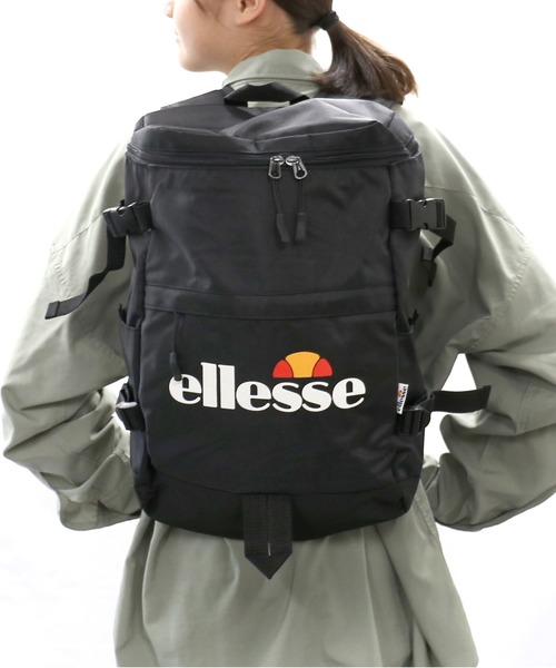 ellesse(エレッセ)の「【ellesse/エレッセ】ボックスバックパック(バックパック/リュック・レディース・ブラック/ホワイト/イエロー/ネイビー・FREE)」の20枚目の写真