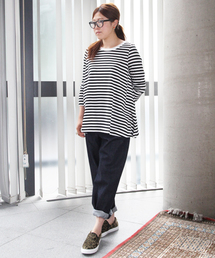 MELROSE claire | ストレッチテーパードシルエットデニム(デニムパンツ)