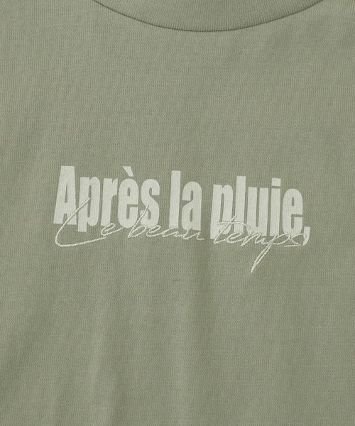 one after another NICE CLAUP（ワンアフターアナザーナイスクラップ）の「アソートロゴロンT（Tシャツ/カットソー・レディース・ブラウン/オフホワイト/カーキ/ベージュ・FREE）」の11枚目の写真
