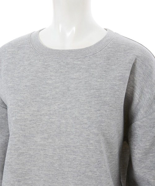 fifth(フィフス)の「裏起毛レースドッキングスウェットワンピース(ワンピース・レディース・ブラック/グレー・MEDIUM)」の9枚目の写真