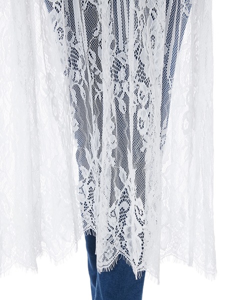 fifth(フィフス)の「裏起毛レースドッキングスウェットワンピース(ワンピース・レディース・ブラック/グレー・MEDIUM)」の11枚目の写真