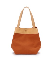 IL BISONTE / CANVAS x LEATHER / トートバッグ