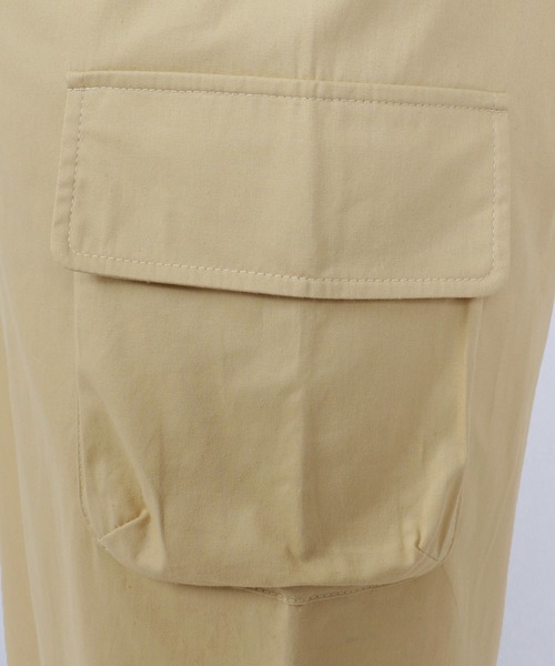 PairPair（ペアペア）の「エプロンデザイン巻きスカート（スカート・レディース・ベージュ/モカ・FREE）」の5枚目の写真