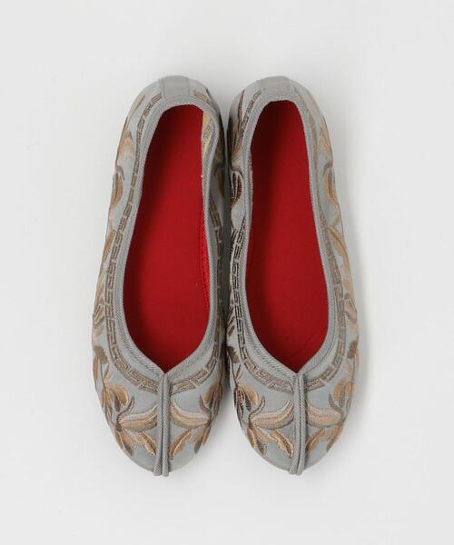 BE-KILLY（ビーキリー）の「＜BE-KILLY＞チャイナシューズ ◆（その他シューズ・レディース・ブラック/ホワイト/ライトグレー/ライトピンク/ベージュ・36/38/39/37）」の3枚目の写真