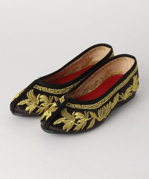 BE-KILLY（ビーキリー）の「＜BE-KILLY＞チャイナシューズ ◆（その他シューズ・レディース・ブラック/ホワイト/ライトグレー/ライトピンク/ベージュ・36/38/39/37）」の8枚目の写真