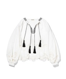 Marie Miller LACE OVER BLOUSE (マリー ミラー レースオーバーブラウス)
