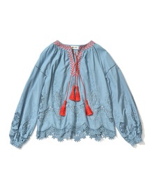 Marie Miller LACE OVER BLOUSE (マリー ミラー レースオーバーブラウス)