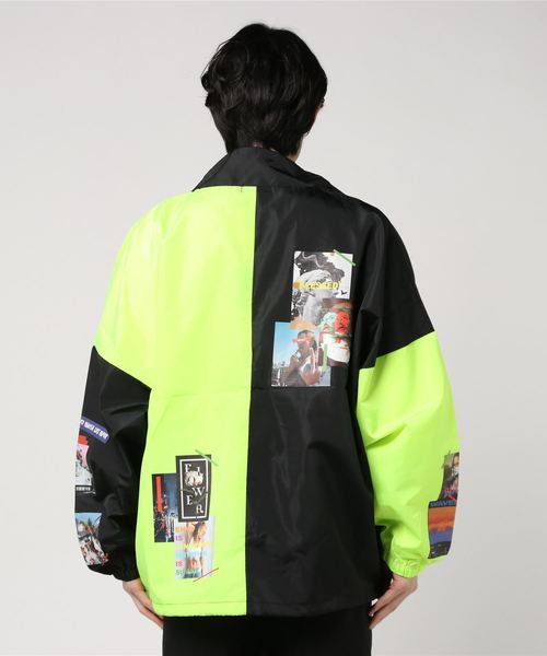 Rings ナイロンジャケット HELENE PARISNylon Shirring Half Vest ナイロン ジャケット 2024