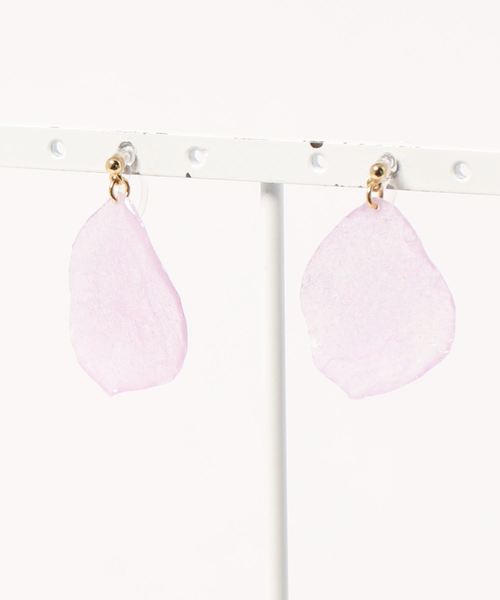 tone(トーン)の「【PAPER ART WORKS】sheer petal(ピアス(両耳用)・レディース・ピンク/オレンジ/ラベンダー/グリーン系その他/イエロー系その他・FREE)」の22枚目の写真