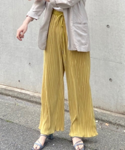 A part by（アパートバイ）の「Pワッシャープリーツパンツ2