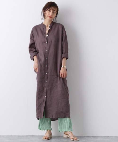 A part by(アパートバイ)の「Pワッシャープリーツパンツ2 911236(その他パンツ・レディース・ブラウン/ベージュ/ブルー/イエロー/オレンジ/ライトグリーン/ブラック・FREE)」の14枚目の写真