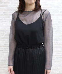 ap retro | シアープルオーバーブラウス【ZOZO限定アイテム】(シャツ/ブラウス)