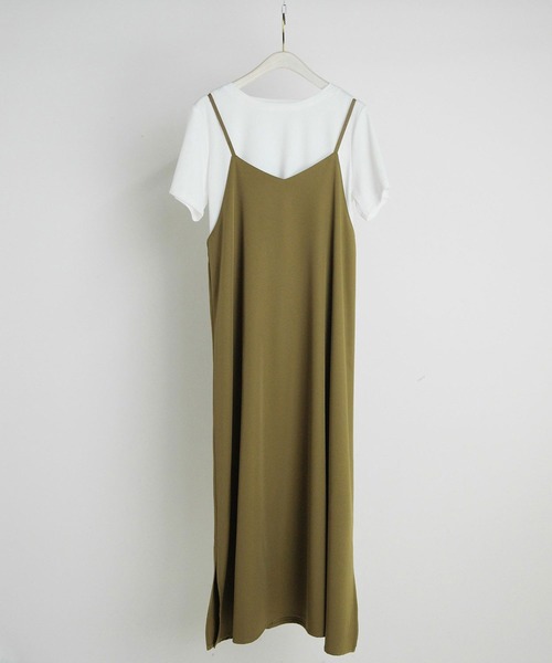 セール キャミワンピース テレコtシャツ ワンピース Nicole White ニコルホワイト のファッション通販 Zozotown