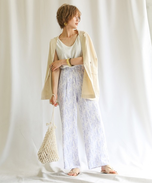 select MOCA（セレクトモカ）の「【カラバリ豊富】Uネックリラックスタンクトップ（タンクトップ・レディース・ブラック/ベージュ/オフホワイト/ライトグリーン/マスタード/ライラック/レンガ・FREE）」の14枚目の写真