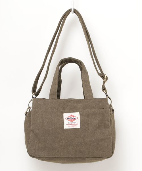 Holiday バッグ ウィメン のファッション Women ヴィブジョー Vibgyor A M ホリデーエーエム Vibgyor 3ポケットミニショルダー 2way ショルダーバッグ