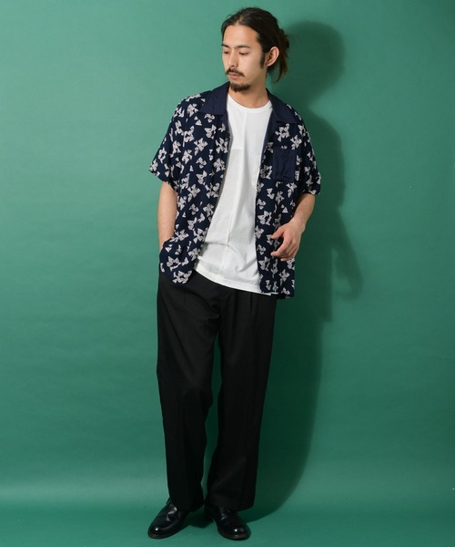 ROCK STE（ロクステ）の「総柄 オープンカラーシャツ（シャツ/ブラウス・メンズ・C・M）」の5枚目の写真