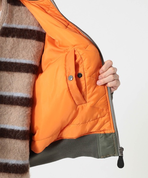【美品】BEAMS ビームス　 MA-1 thermolite XLサイズ BEAMS（ビームス）の「MA-1（MA-1）」 - WEAR