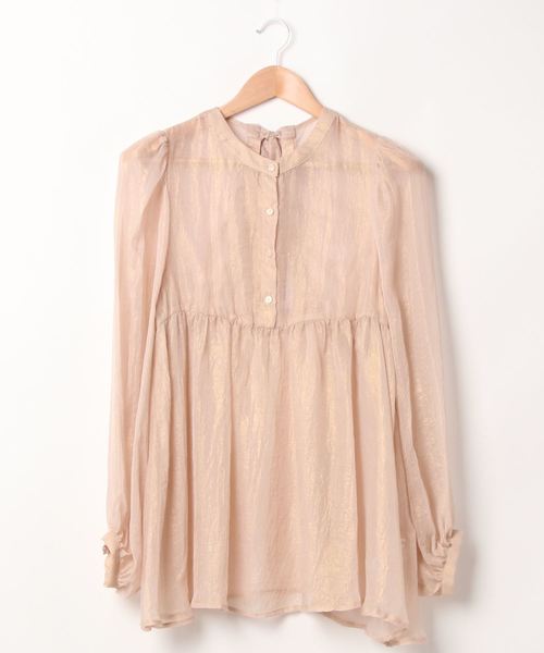 archives(アルシーヴ)の「バックオープンリボンブラウス(シャツ/ブラウス・レディース・ベージュ/ネイビー/モカ・MEDIUM)」の5枚目の写真