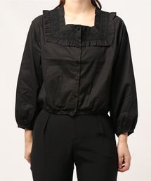 flower | フラッフィーフリルブラウス(シャツ/ブラウス)